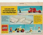 retro reclame 1978 Lego speelgoed straatplaten & brandweer, Verzenden, Overige typen