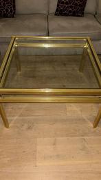 Gold Salon Tafel Living room Table, Huis en Inrichting, Tafels | Salontafels, Zo goed als nieuw, Minder dan 50 cm, Rechthoekig