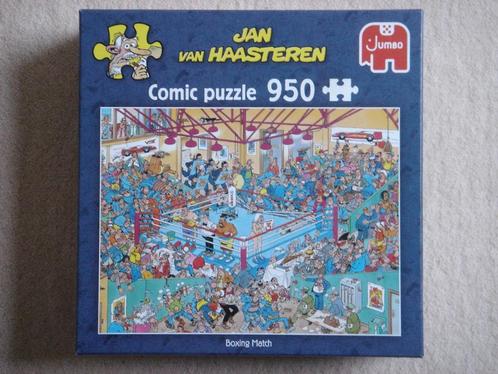 950 Puzzel: Jan van Haasteren: Boxing Match, Hobby en Vrije tijd, Denksport en Puzzels, Zo goed als nieuw, Legpuzzel, 500 t/m 1500 stukjes