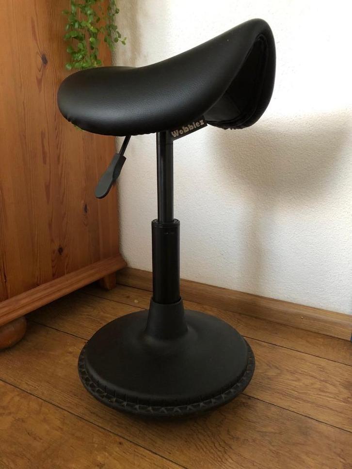 Wobblez Stable, Zadelkruk ergonomische wiebelkruk balanskruk, Huis en Inrichting, Bureaustoelen, Zo goed als nieuw, Bureaukruk