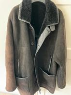 Te koop: leren winterjas. Lammy, bruin/ zwart, maat 48/50, Ophalen of Verzenden, Zo goed als nieuw, Maat 48/50 (M), Bruin