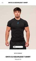 Gymshark Onyx 5.0 - Black/ Onyx Grey, Maat 52/54 (L), Fitness, Nieuw, Ophalen of Verzenden