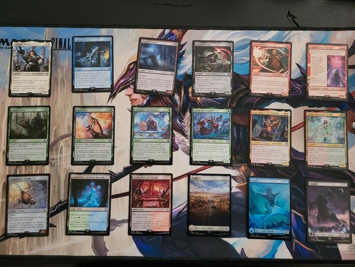 MTG Final Fantasy 114 bulk kaarten op volgorde., Hobby en Vrije tijd, Verzamelkaartspellen | Magic the Gathering, Zo goed als nieuw