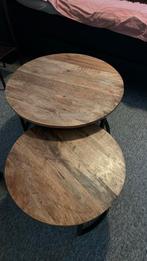 Salontafels mango hout, Huis en Inrichting, Tafels | Salontafels, Ophalen of Verzenden, Zo goed als nieuw, 50 tot 100 cm, Minder dan 50 cm