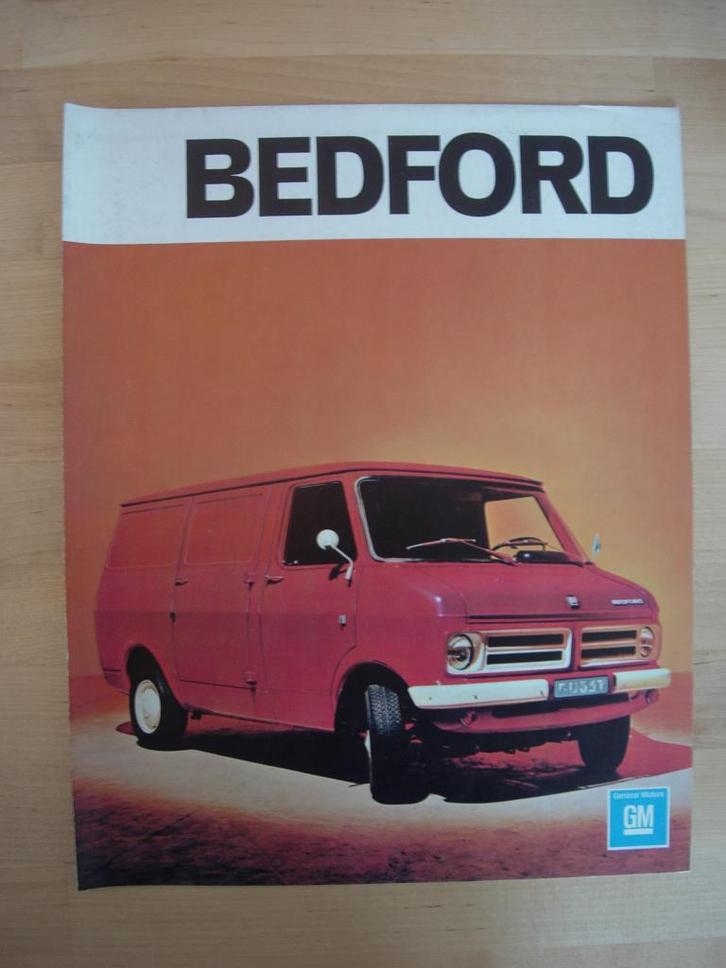 Bedford CF Brochure ca 1969, Boeken, Auto's | Folders en Tijdschriften, Zo goed als nieuw, Overige merken, Ophalen