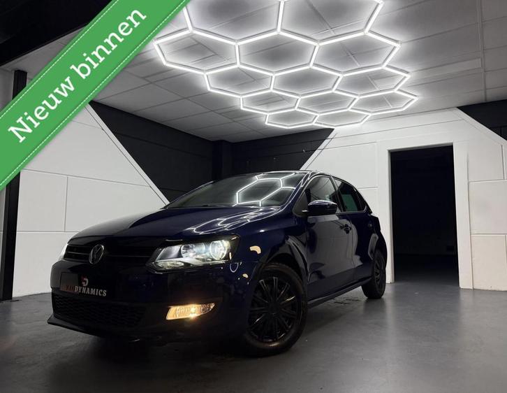 Volkswagen Polo 1.2 12V 5DRS Blauw PDC Stoelverwarming LED, Auto's, Volkswagen, Bedrijf, Te koop, Polo, ABS, Airbags, Airconditioning