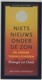 Jaap Peters Niets nieuws onder de zon Strategie uit Chaos, Ophalen of Verzenden, Nieuw