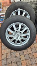 17 inch porsche cayenne velgen met winterbanden, Gebruikt, Velg(en), 17 inch, 235 mm