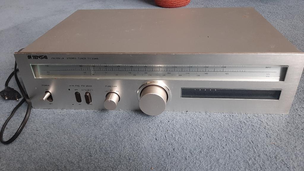 Tensai TT-3345 tuner, Ophalen of Verzenden, Gebruikt, Analoog