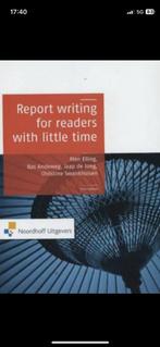 Report writing for readers with little time, Ophalen of Verzenden, Zo goed als nieuw
