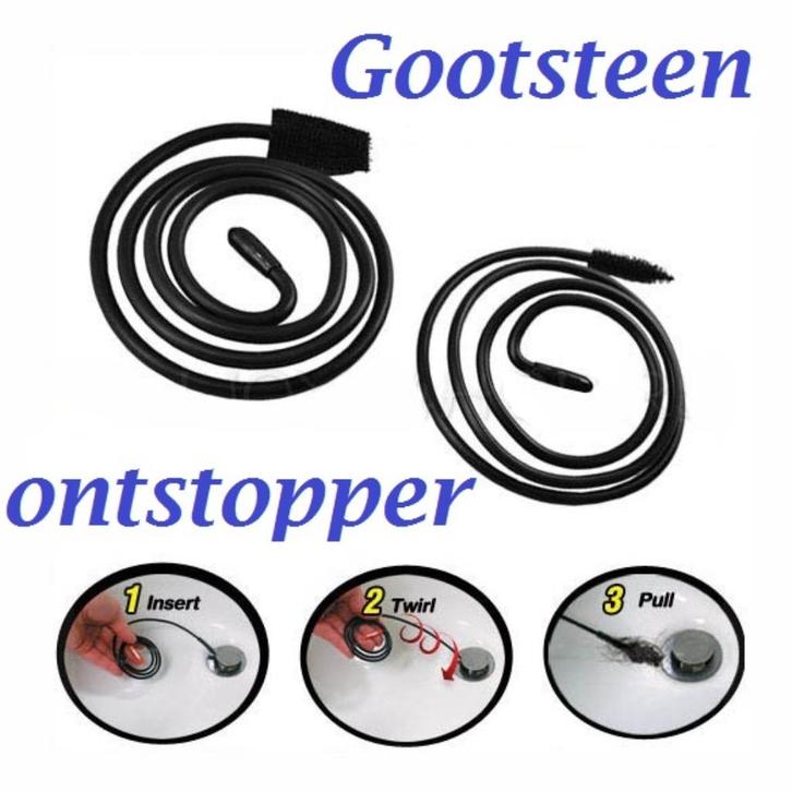 Gootsteen- Douchebak- & Badafvoer Ontstopper, Doe-het-zelf en Verbouw, Gereedschap | Handgereedschap, Nieuw, Verzenden