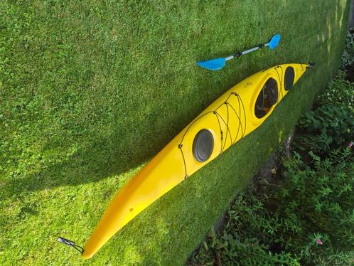 Kayak te koop, Watersport en Boten, Kano's, Gebruikt, Kajak, Eén persoon, Met peddels, Ophalen