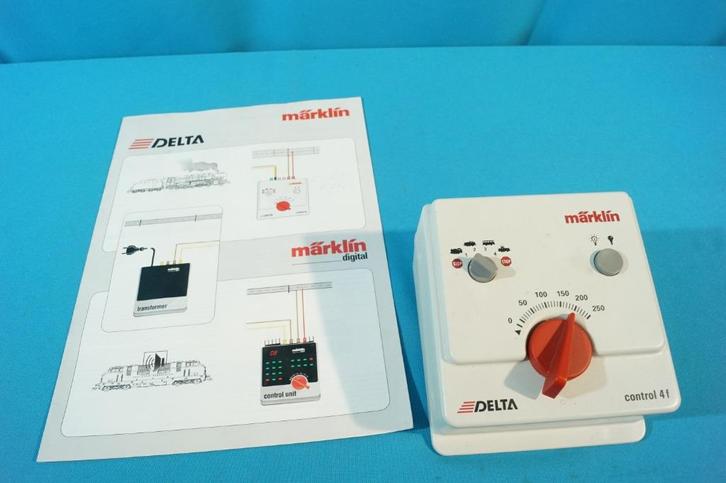 Marklin 66045 Control F4 DELTA, Hobby en Vrije tijd, Modeltreinen | H0, Gebruikt, Transformator of Voeding, Wisselstroom, Märklin