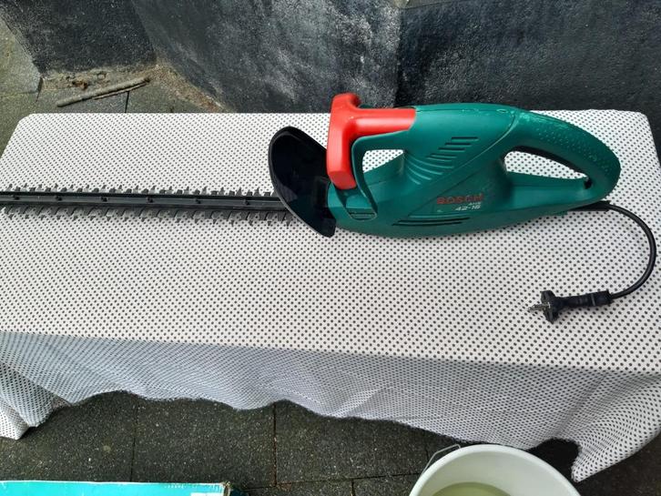 Elektrische Bosch AHS 42-16 Heggenschaar, Tuin en Terras, Heggenscharen, Gebruikt, Elektrisch, Ophalen