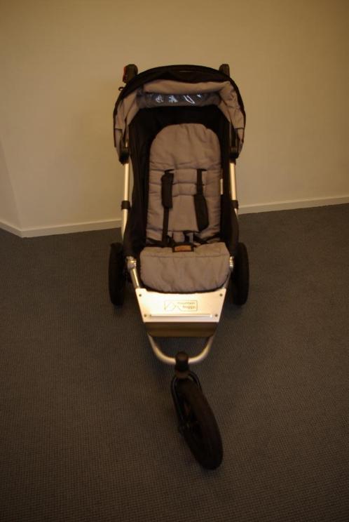 Mountain buggy urban jungle grijs kinderwagen-autostoel e.a., Kinderen en Baby's, Kinderwagens en Combinaties, Zo goed als nieuw
