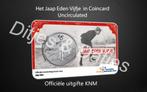 Het Jaap Eden Vijfje in coincard KNM 5 euro herdenkingsmunt, Ophalen of Verzenden, Koningin Beatrix, Euro's