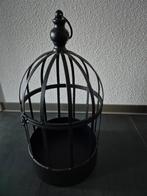 Nieuw! Prachtige metalen kooi, kleur zwart, ong. 46 cm hoog, Ophalen