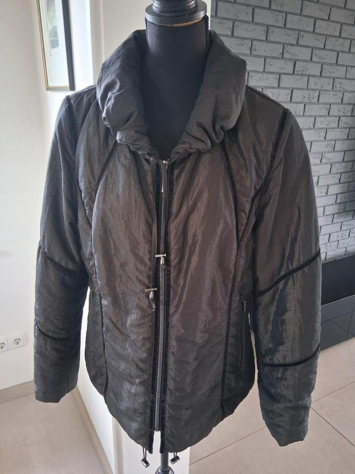 Goldix Damesjas, Kleding | Dames, Jassen | Zomer, Zo goed als nieuw, Maat 38/40 (M), Zwart, Ophalen of Verzenden