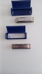 2 x Hohner ms blues mondharmonica C en D, Ophalen of Verzenden, Zo goed als nieuw, Chromatisch, C-mondharmonica