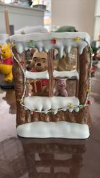 Winnie the pooh en knorretje (piglet) winter raam, Ophalen, Winnie de Poeh of vrienden, Beeldje of Figuurtje