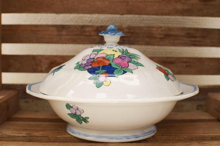 Booths Silicon china porseleinen afdekschaal 48349, Huis en Inrichting, Keuken | Servies, Gebruikt, Bord(en), Wedgwood, Aardewerk