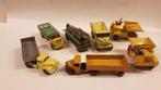 7 Dinky Toys Bedford Commer Leyland Euclid Muir-Hill TV car, Ophalen of Verzenden, Gebruikt, Auto, Dinky Toys