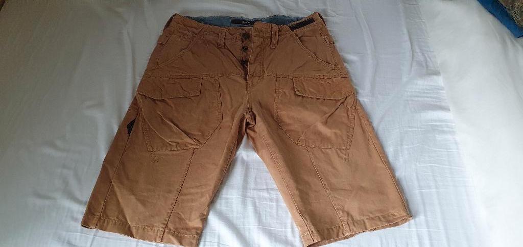 Chasin korte broek. Maat L, Ophalen of Verzenden, Gedragen, Blauw, W32 (confectie 46) of kleiner