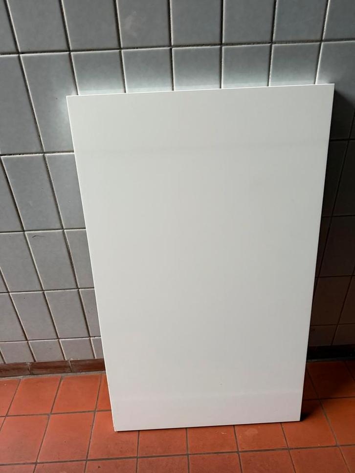 Tafelblad Linnmon Ikea wit 100x60 cm, Huis en Inrichting, Bureaus, Zo goed als nieuw, Ophalen
