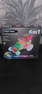 Laser Pegs Tractor - Bouwplezier met Licht!, Ophalen of Verzenden, Nieuw, Overige merken
