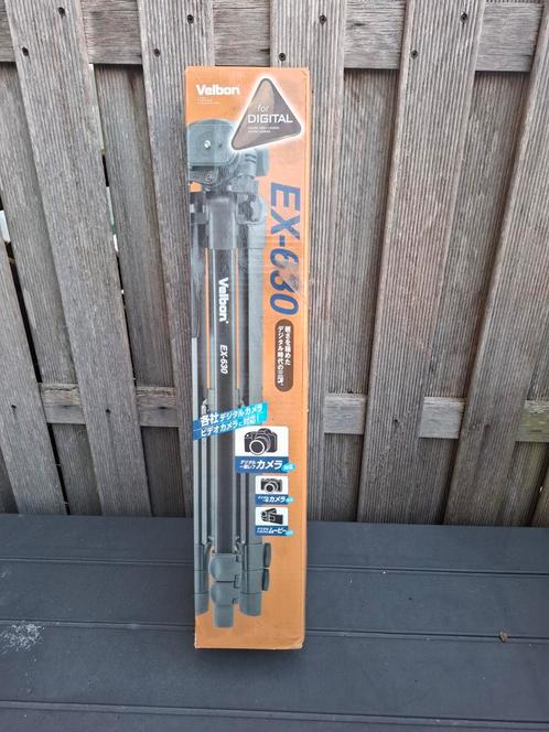 Velbon EX-630 Met Tas, Audio, Tv en Foto, Fotografie | Statieven en Balhoofden, Driepoot, Ophalen of Verzenden