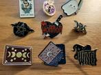 Enamel pin/broches horror heks kat spookje, Verzamelen, Verzenden, Nieuw