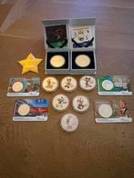 Zilveren en verzilverde munten en penningen, Postzegels en Munten, Penningen en Medailles, Verzenden, Zilver