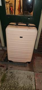 Roze Koffer - Grote Maat, Kleine Beschadiging, Gebruikt, Hard kunststof, Ophalen of Verzenden, 70 cm of meer