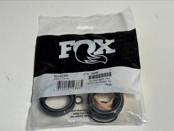 Originele Fox Dust Wiper Service Kit 32mm, Fietsen en Brommers, Fietsonderdelen, Zo goed als nieuw, Mountainbike, Voorvork, Ophalen of Verzenden