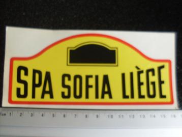 sticker spa sofia liege logo groot 5x beschikbaar voor biedingen