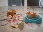 Schleich shiba inu moeder en welp 42479, Ophalen, Zo goed als nieuw