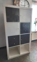 Ikea kallax Vakkenkast met deurtjes en laden, Huis en Inrichting, Kasten | Wandmeubels, Ophalen, Zo goed als nieuw