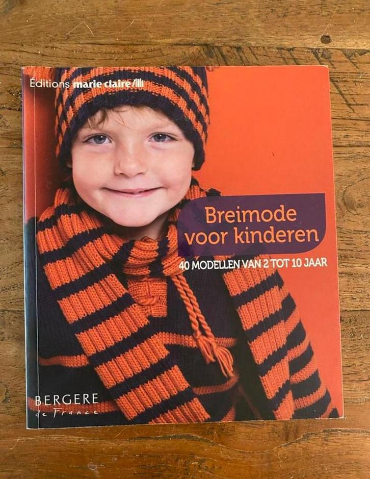 Breimode voor kinderen - 40 modellen (2-10 jaar), Hobby en Vrije tijd, Breien en Haken, Zo goed als nieuw, Breien, Patroon of Boek