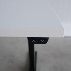Elektrisch zit-sta bureau - 140x80cm - H73-126cm - BR80, Gebruikt, -, -, Ophalen of Verzenden
