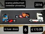 Scania Jubileumset Zweedse Uitvoering, Hobby en Vrije tijd, Modelbouw | Auto's en Voertuigen, Overige merken, 1:32 tot 1:50, Ophalen of Verzenden