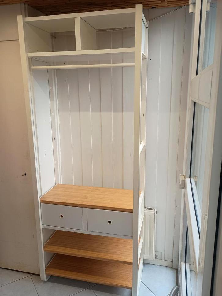 Elvarli Kledingkast - Flexibel en Stijlvol!, Huis en Inrichting, Kasten | Kledingkasten, Zo goed als nieuw, 200 cm of meer, 100 tot 150 cm