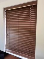Levendige walnoot 50mm lamellen jaloeziën luxaflex, Ophalen, 100 tot 150 cm, Nieuw, 50 tot 100 cm