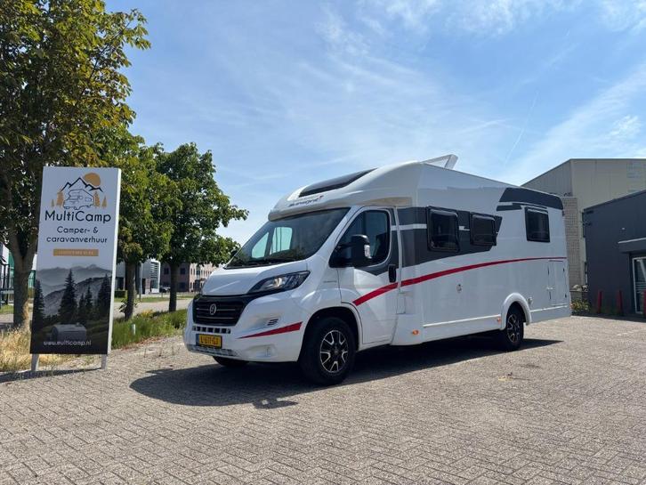 SunLight T68 camper met dakairco!, Caravans en Kamperen, Campers, Bedrijf, tot en met 4, Half-integraal, Sunlight, Fiat, Diesel