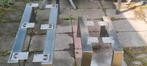 rvs tafelpoten, Ophalen, Minder dan 50 cm, Gebruikt, 50 tot 100 cm