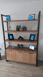 Wandkast, Huis en Inrichting, Kasten | Wandmeubels, Ophalen, Met deur(en), 200 cm of meer, Eikenhout