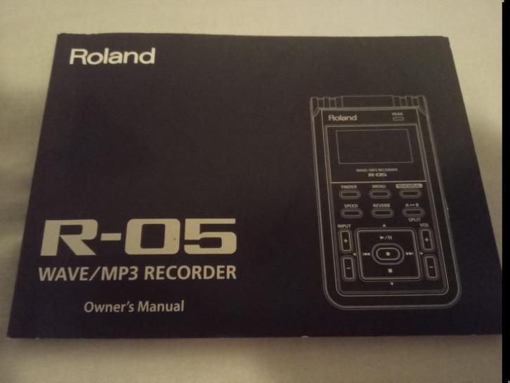 Roland R-05, Audio, Tv en Foto, Professionele Audio-, Tv- en Video-apparatuur, Zo goed als nieuw, Audio, Ophalen of Verzenden
