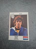 Panini sticker Euro football 1979. Speler Ruud Krol Ajax., Verzenden, Zo goed als nieuw, Sticker
