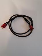 Audioquest golden gate Interlinks /RCA pluggen 1 meter, Ophalen of Verzenden, Zo goed als nieuw, Minder dan 2 meter, Interlink-kabel