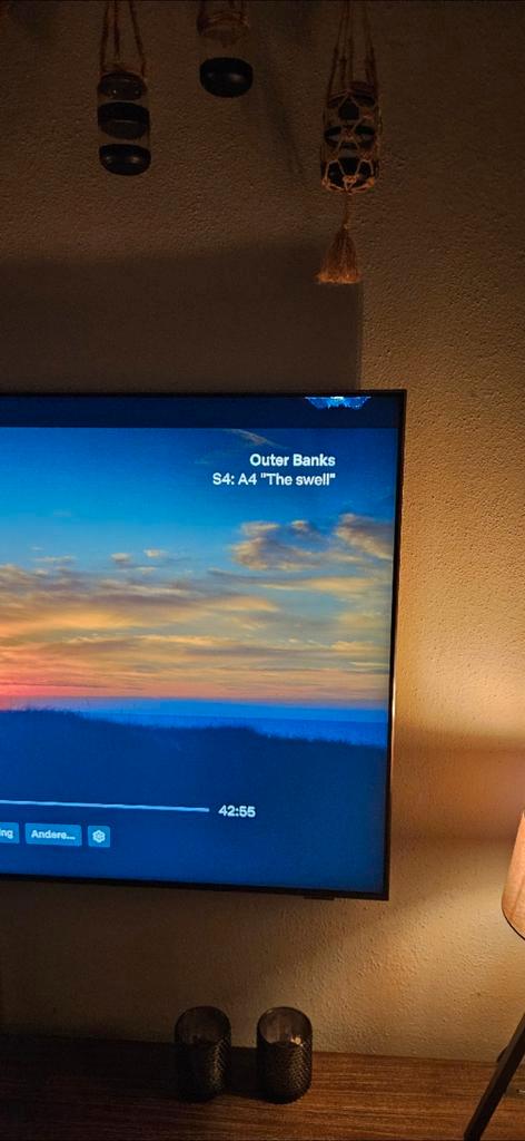 Samsung 55" QLED 4K TV - Waterschade, Audio, Tv en Foto, Televisies, Gebruikt, QLED, 100 cm of meer, 4k (UHD), Samsung, Smart TV