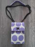 Benetton telefoontasje met bolletjesprint *NIEUW*, Ophalen, Nieuw, Wit